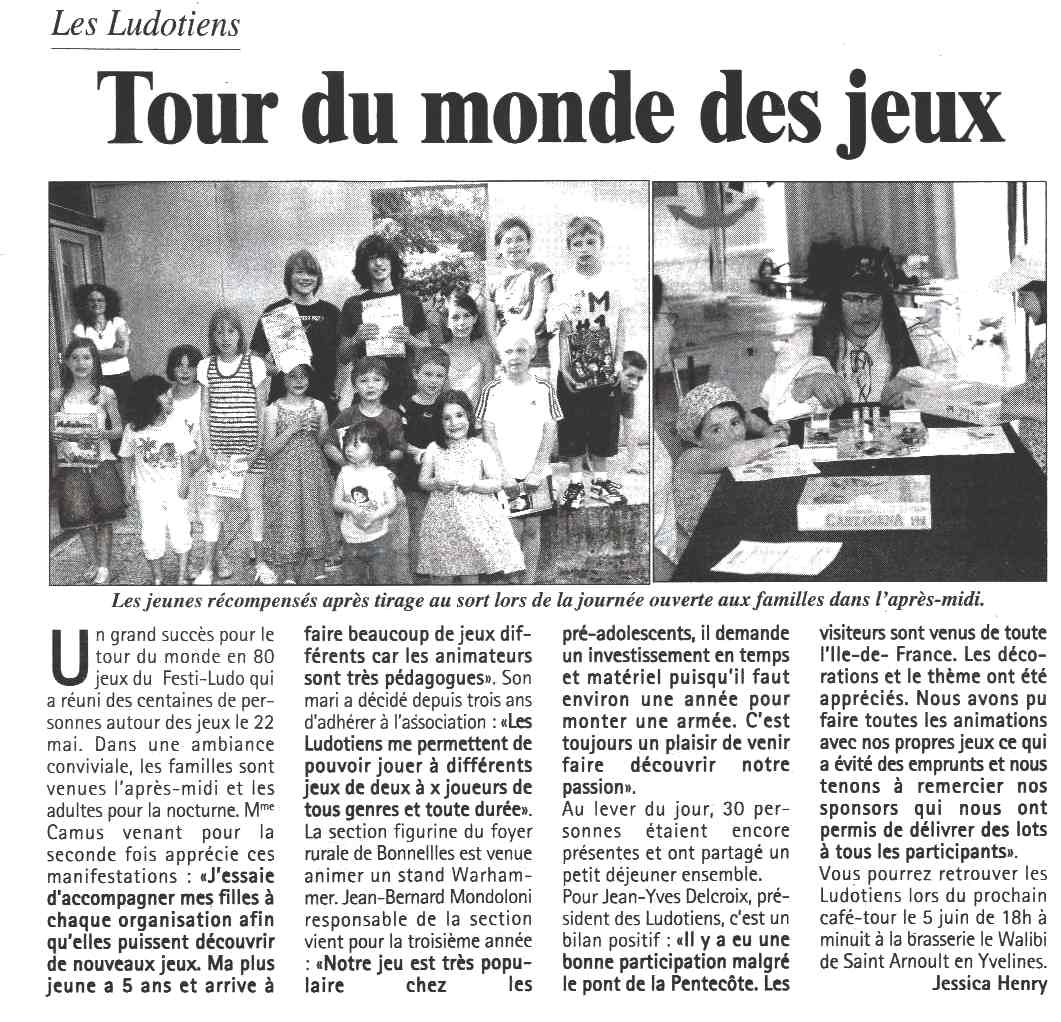 Tour du monde des jeux